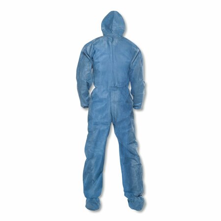 Kleenguard A20 Breathable Particle Protection Coveralls, Large, Blue, 24PK 58523